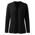 thumbnail image 1 of Vedolay Women's Fall Tops Women's Casual Long Sleeve Open Front Work Office Fashion Casual Jackets,Black L, 1 of 4