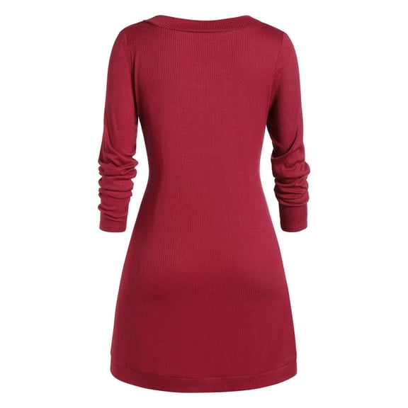 Vedolay Women's Fall Tops Women's Fashion Suit Open Front Long Sleeve Fitted Ruffle Casual Office Jacket,Red 3XL