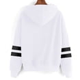 thumbnail image 1 of Vedolay Women's Fashion Hoodies Women's 2023 Oversized Sweatshirts Turtleneck Pullover Long Sleeve Hoodies Tops,White S, 1 of 3
