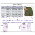 thumbnail image 1 of Vedolay Women's Fashion Summer High Waist Solid Color Button Shorts with Pockets,Beige XL, 1 of 4