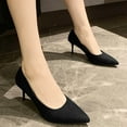 thumbnail image 1 of Vedolay Women's High Heels Women's Flat High Heels Platform Ankle Buckle Criss Cross Band Ladies Straps Shoes,Black 7.5, 1 of 5