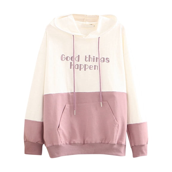 Vedolay Women's Hoodies Fashion Plus Size Blouse for Ladies Womens Fashion White,S