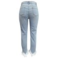 thumbnail image 1 of Vedolay Women's Jeans Women's High Waist Wide Leg Baggy Streetwear Fashion Denim Jeans,Light Blue M, 1 of 5