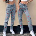 thumbnail image 1 of Vedolay Women's Pants Womens High Waisted Stretchy Jeans Boyfriend Trendy Denim Pants,Blue S, 1 of 5