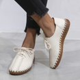 thumbnail image 1 of Vedolay Women's Platform Loafers Womens Comfortable Casual Fashion Flats Breathable Shoes,Beige 6.5, 1 of 5