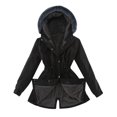 thumbnail image 1 of Vedolay Women's Suit Jackets Women's Cropped Fashion Casual Open Front Crop Casual Jackets,Black M, 1 of 5