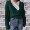 thumbnail image 1 of Vedolay Women's Suit Jackets Womens Casual Open Front Long Sleeve Fashion Slim Fit Jackets with Pockets,Green One Size, 1 of 5