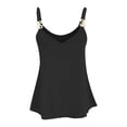 thumbnail image 1 of Vedolay Women's Summer Sleeveless Tank Top Crew Neck Loose Fit Tops,Black S, 1 of 5