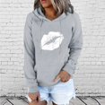 thumbnail image 1 of Vedolay Women's T Shirt Hoodies for Women 2023 Crew Neck Sweatshirt Pullover Long Sleeve Sweatshirts,Gray XXL, 1 of 5