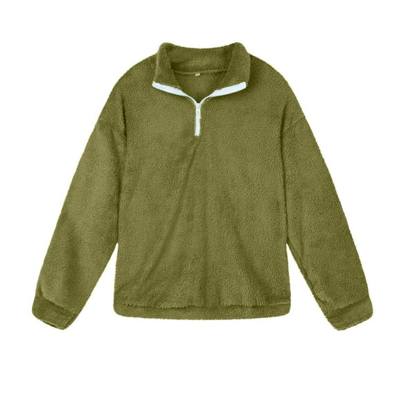 Vedolay Women's T Shirts Women's 2023 Oversized Sweatshirts Crew Neck Long Sleeve Pullovers Sweatshirt Casual Fall Clothes,Green L