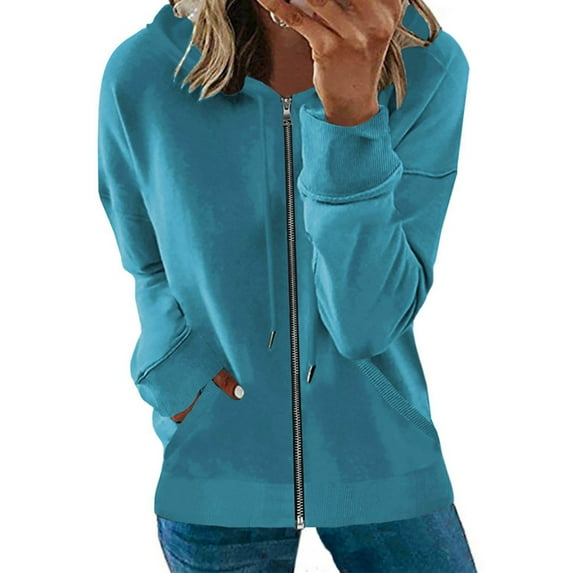 Vedolay Women's Tops Women's Long Sleeve Sweatshirts Crewneck Casual Fit Pullover Hoodie Clothes,BU2 S