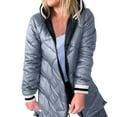 thumbnail image 1 of Vedolay Women's Winter Coats Casual Fall Coat Cardigan Open Front Fall Coat Blue,M, 1 of 5