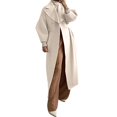 thumbnail image 1 of Vedolay Women's Winter Warm Coats Winter Coat Casual Open Front Fall Coat Khaki,L, 1 of 5