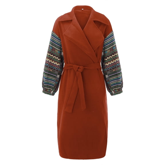 Vedolay Women's Winter Warm Coats Winter Coats Mid-Length Hooded Outwear Jackets Casual Outcoats Watermelon Red,L