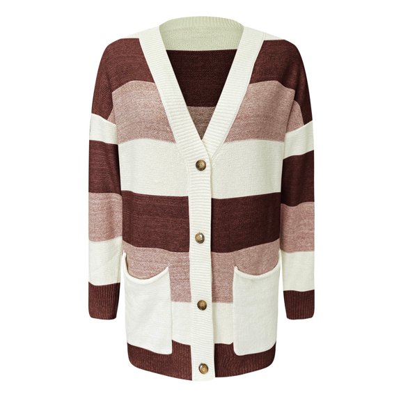 Vedolay Womens 2023 Coat Women's Fashion Solid Color Casual Long Button Down Pocket Casual Jacket, XL