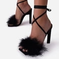thumbnail image 1 of Vedolay Womens 2023 High Heels Wedge High Heels for Women Dressyy Summer Bohemian Platform High Heels Shoes,Black 7.5, 1 of 5