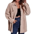 thumbnail image 1 of Vedolay Womens Business Casual Blazer Slim Casual Blazer Jacket Top Outwear Khaki,XL, 1 of 5
