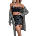 thumbnail image 1 of Vedolay Womens Cardigans Lightweight Lightweight Long Sleeve Open Front Sweater Cardigan Gray,One Size, 1 of 5
