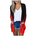 thumbnail image 1 of Vedolay Womens Cardigans Lightweight Open Front Basic Classic Casual Soft Knitted Coat Red,L, 1 of 4