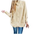 thumbnail image 1 of Vedolay Womens Cardigans Lightweight Open Front Long Sleeve Button Down Knit Sweaters Cardigan Coat White,S, 1 of 5