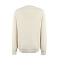 thumbnail image 1 of Vedolay Womens Casual Tops Women's Long Sleeve Neck Loose Ribbed Knit Pullover Sweater,Beige M, 1 of 5