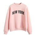 thumbnail image 1 of Vedolay Womens Clothes 2023 Plus Size Graphic Crewneck Tunic Pullover Pink,XL, 1 of 4