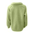thumbnail image 1 of Vedolay Womens Coat Womens Casual Jacket Long Sleeve Double Work Office Casual Jackets,Green M, 1 of 5