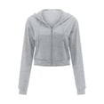 thumbnail image 1 of Vedolay Womens Coat Womens Slim-Fit Casual Tailored Fashion Double Flap Pockets Casuals Jacket,Gray XL, 1 of 5