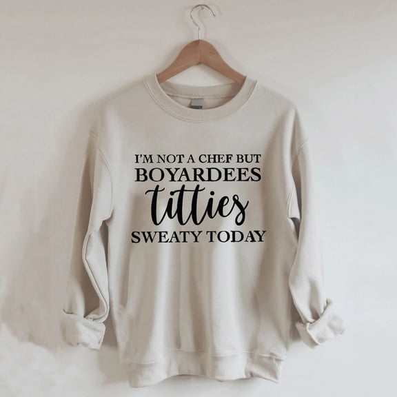 Vedolay Womens Crewneck Sweatshirt Women's Oversized Hoodies Long Sleeve Shirts Pullover Fall Clothes with Pockets,Beige L