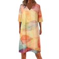 thumbnail image 1 of Vedolay Womens Dress Women's Casual Slip Long Dress Sleeveless Backless Bodycon Maxi Dresses 2023 Summer Slim Elegant,Orange L, 1 of 5