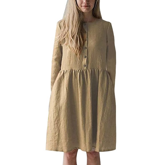 Vedolay Womens Dress Womens Deep V Neck Bodycon Mini Dress Long Sleeve Ruched Wrap Club Party Dresses,Khaki S