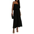 thumbnail image 1 of Vedolay Womens Dresses Casual Women's Formal Plain Simple T-Shirt Loose Dress,Black S, 1 of 2