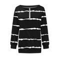 thumbnail image 1 of Vedolay Womens Fall Tops Women's Fall Fashion Long Sleeve Pullover Casual Oversized Sweatshirt,Black XXL, 1 of 3