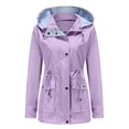 thumbnail image 1 of Vedolay Womens Fall Tops Womens jacket for Work 2023 Business Casual Slim Fit Elegant Jackets,Purple L, 1 of 5