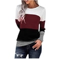 thumbnail image 1 of Vedolay Womens Fashion Graphic Long SleeveSweatshirt Women's Blouse Tops ,L, 1 of 4