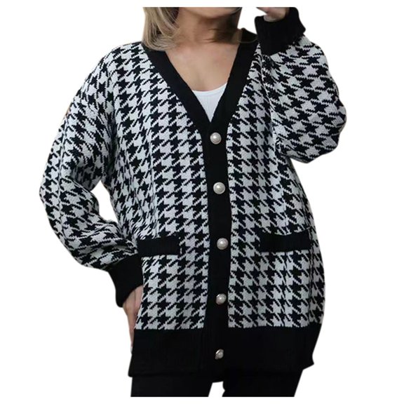 Vedolay Womens Fashion Open Front Cardigans Soft Draped Ruffle Shrugs Black,L