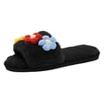 thumbnail image 1 of Vedolay Womens House Slippers Cute Cartoon Shoes Warmth for Indoor Outdoor Black,39, 1 of 5