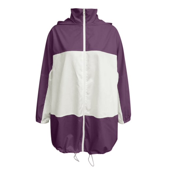 Vedolay Womens Jackets Women's Coat Suit Open Front Long Sleeve Fitted Ruffle Casual Office Jacket,Purple L