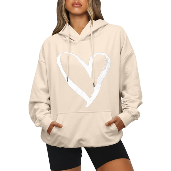 Vedolay Womens Long Sleeve Shirt Womens Puff Long Sleeve Sweatshirts Crewneck Loose Tunic 2023 Pullover Tops,Beige XXL