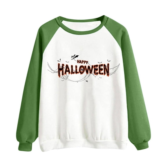 Vedolay Womens Long Sleeve Tops Hoodies for Women Casual Long Sleeve Crew Neck Relaxed Fit Pullovers Sweatshirts,Green M