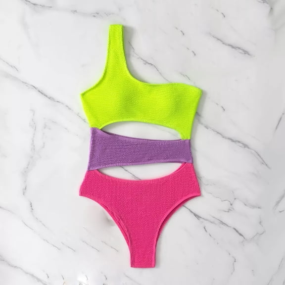 Vedolay Womens One Piece Swimsuits Women One Piece Plus Size Swim Dress Swimsuits with Skirt Women Tummy Control Bathing Suit Swimdress with Shorts,A S