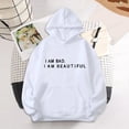 thumbnail image 1 of Vedolay Womens Plus Size Tops Womens Half Zip Crop Sweatshirt Workout Hoodie High Neck Long Sleeve Clothes,White S, 1 of 3