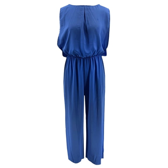 Vedolay Womens Rompers And Jumpsuits Women's Basic Solid Turtleneck Long Sleeve Bodysuits Jumpsuits Stretchy Romper,Blue L