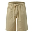 thumbnail image 1 of Vedolay Womens Shorts For Summer Women's Brushed Tech Stretch Short (Available in Plus Size),Khaki 4XL, 1 of 5