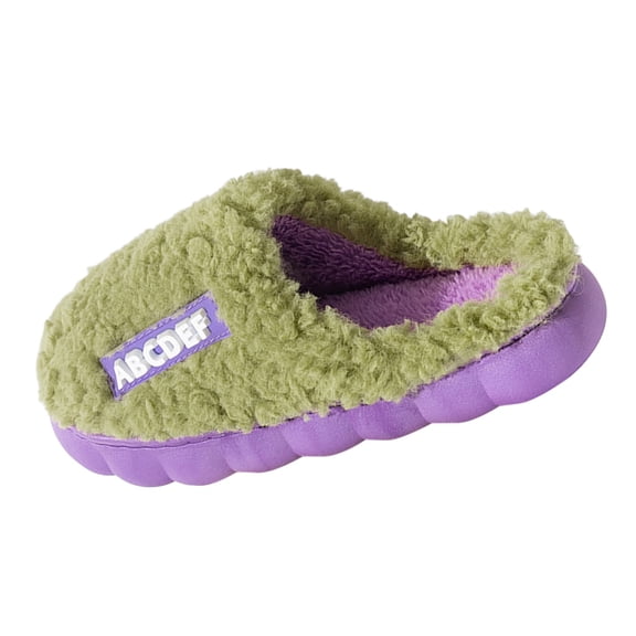 Vedolay Womens Slippers 2023 Winter Indoor Outdoor Slippers Plush House Shoes Purple,39