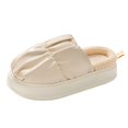 thumbnail image 1 of Vedolay Womens Slippers Cozy Slippers Winter Warm Indoor Outdoor House Shoes Beige,37, 1 of 5
