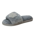 thumbnail image 1 of Vedolay Womens Slippers Cozy Warm House Shoes Comfort Slip On House Slippers for Women Grey,37, 1 of 5