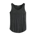 thumbnail image 1 of Vedolay Womens Summer Tank Tops Womens Cap Sleeve Blouses T-Shirt Casual Loose Fit Basic Shirts Tank Tops,Dark Gray One Size, 1 of 3