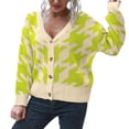thumbnail image 1 of Vedolay Womens Sweaters Long Sleeve Open Front Knit with Pockets Green,S, 1 of 5