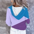 thumbnail image 1 of Vedolay Womens Sweatshirt Hoodies for Women 2023 Oversized Half Zip Pullover Long Sleeve Sweatshirt Quarter Zip Hoodie Sweater,Purple S, 1 of 4